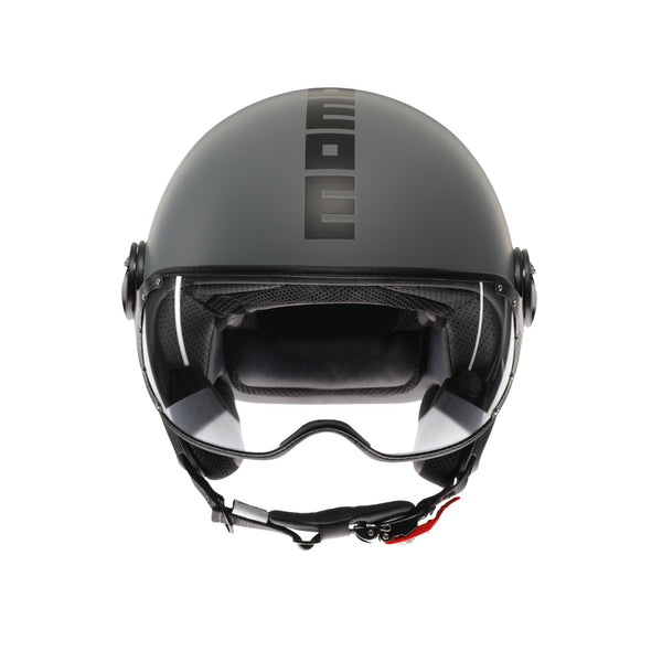 Casco moto jet FGTR CLASSIC Mono E2206 Grigio opaco / nero