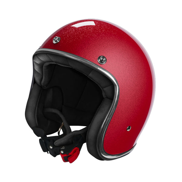 Stormer Quartz Helmet Glitter Red Gloss