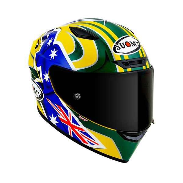 Suomy Track-1 Helmet Troy Bayliss Replica 2005 Gloss