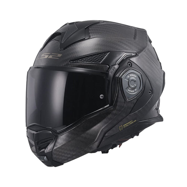 LS2 Advant X Carbon Helmet Solid Black Matt