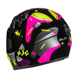 HJC Y10 Mika MC3H Black/Yellow/Purple