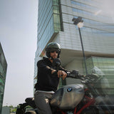 Casco moto jet FGTR EVO Mono E2206 Verde opaco / nero
