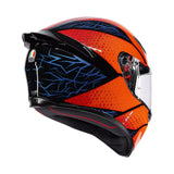 Agv K1 S E22.06 Helmet Speedarmor Black/Orange/Blue Gloss