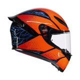 Agv K1 S E22.06 Helmet Speedarmor Black/Orange/Blue Gloss