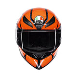 Agv K1 S E22.06 Helmet Speedarmor Black/Orange/Blue Gloss