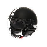 Casco moto jet FGTR CLASSIC Mono E2206 Nero opaco / bianco
