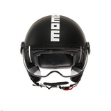 Casco moto jet FGTR CLASSIC Mono E2206 Nero opaco / bianco