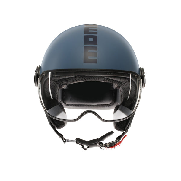 Casco moto jet FGTR CLASSIC Mono E2206 Blu / blu