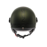 Casco moto jet FGTR EVO Mono E2206 Verde opaco / nero