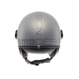 Casco moto jet FGTR EVO HIP E2206 Grigio opaco / texture grigia ceruleo