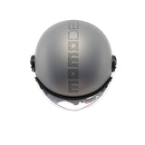Casco moto jet FGTR EVO HIP E2206 Grigio opaco / texture grigia ceruleo