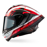 Alpinestars Supertech R10 Team Helmet Black Carbon/Red/White Gloss
