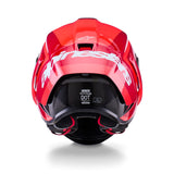 Alpinestars Supertech R10 Helmet Arius Black/White/Double Red Gloss
