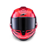 Alpinestars Supertech R10 Helmet Arius Black/White/Double Red Gloss