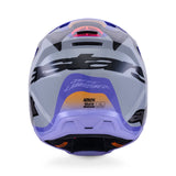 Alpinestars SM3 Jettson Helmet ECE06 Gray/Purple/Black Gloss
