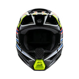 Alpinestars SM3 Youth Wurx Black/Yellow Fluo/Blue/Red Gloss