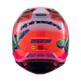 Alpinestars Supertech M10 Helmet Deegan Monster Orange Fluo/Purple/Pink Fluo Gloss