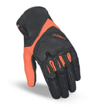 R-TECH KNIGHT RIDER GUANTI SUMMER NERO ROSSO