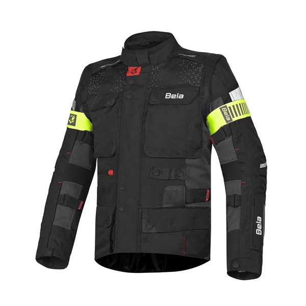 BELA CROSSROAD EXTREME WP 3 IN 1 GIACCA DE UOMO NERO ANTRACITA ROSSO
