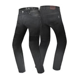R-TECH VALENCIA PANTALONI DE DONNA DENIM JEANS NERO SPRAY