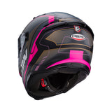 Caberg Avalon X Helmet Optic Black/Grey/Fuchsia Matt
