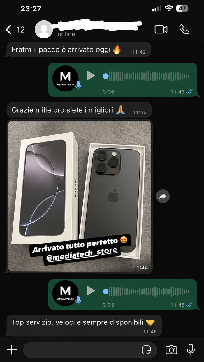 Le vostre esperienze con MediaTech