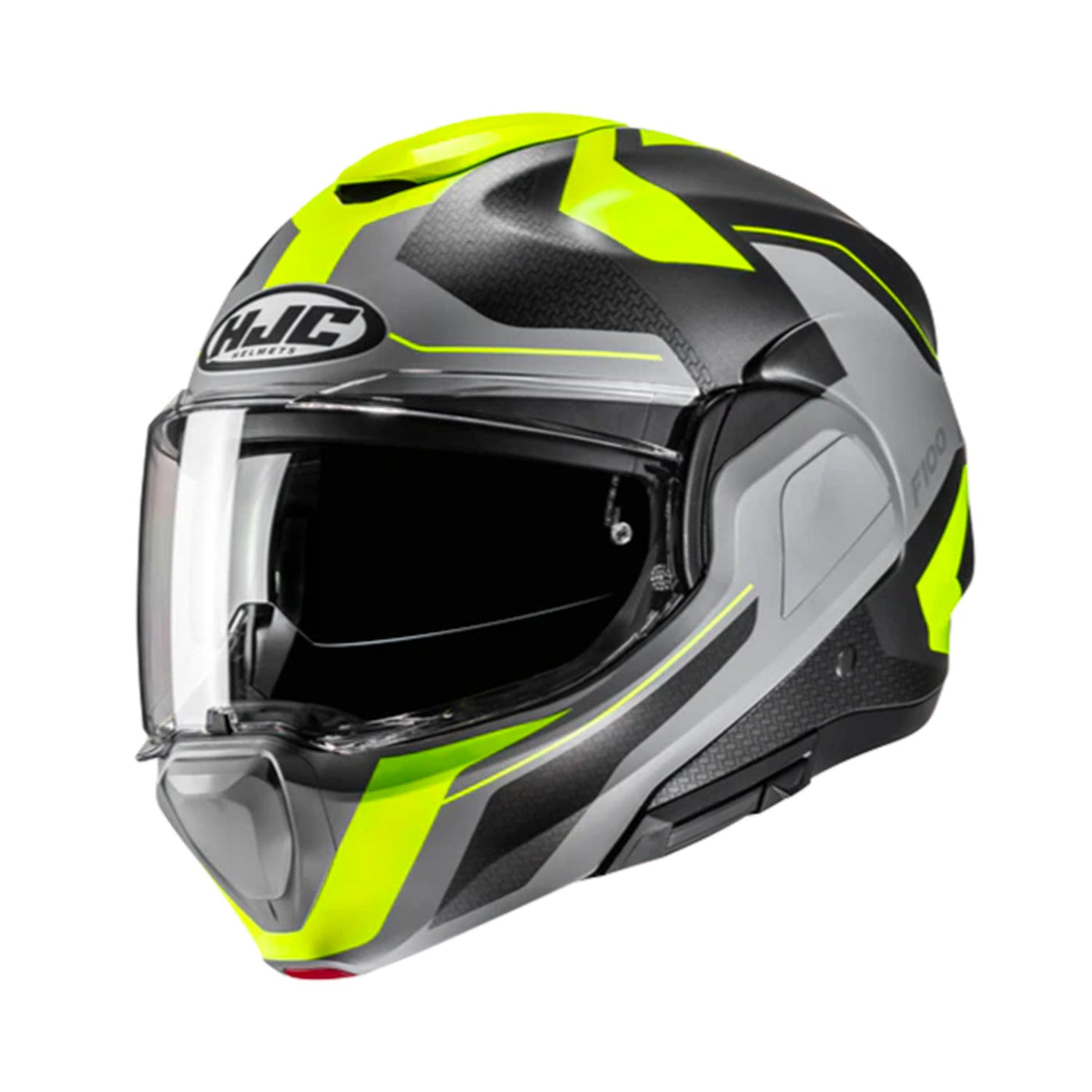 HJC F100 Helmet Bios MC3HSF Black/Yellow Fluo