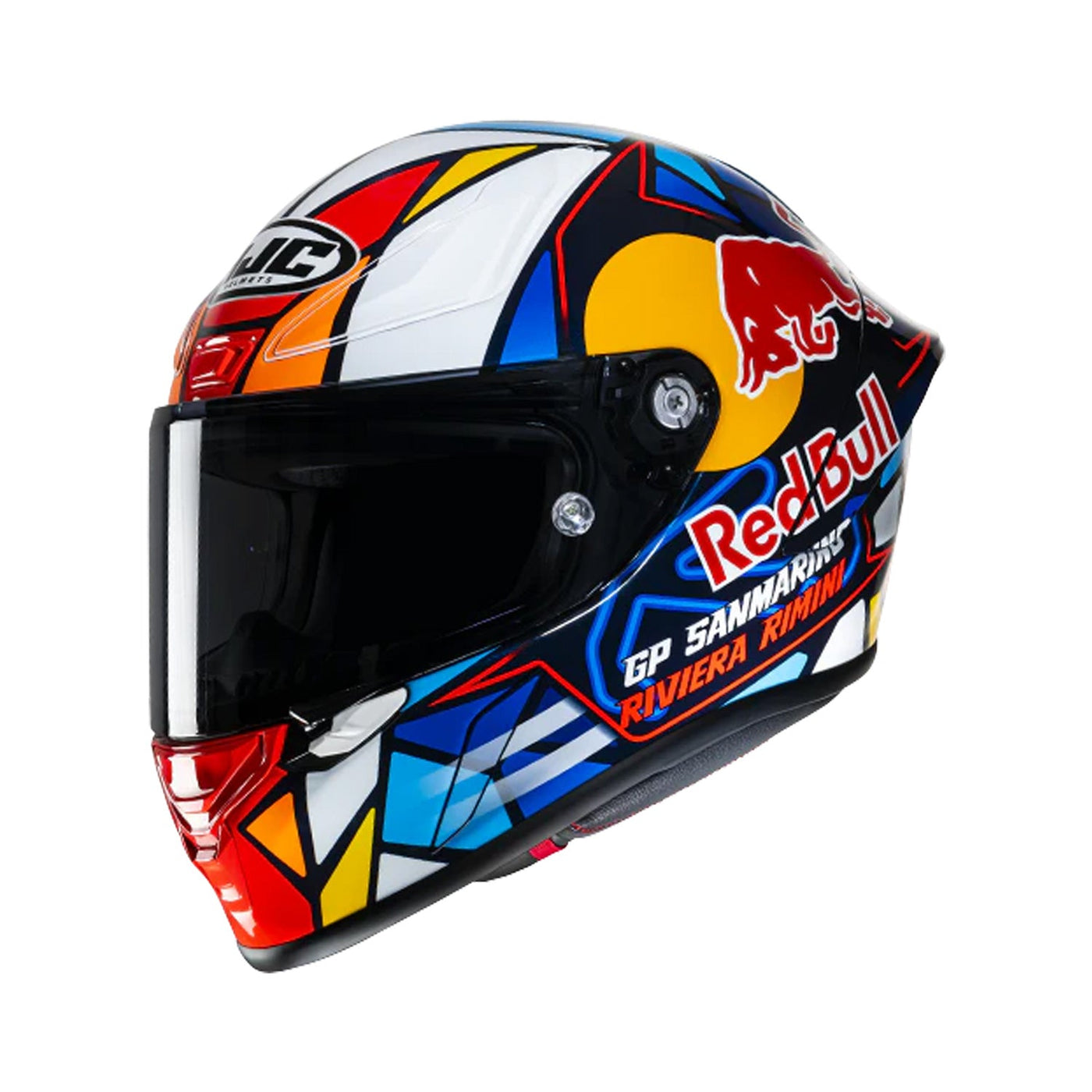 HJC Rpha1 Helmet Red Bull Misano GP Blue/White/Red Gloss
