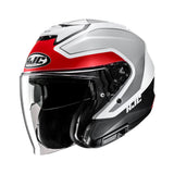 HJC i31 Helmet Tevis MC1SF Black/Red Matt