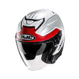 HJC i31 Helmet Tevis MC1SF Black/Red Matt