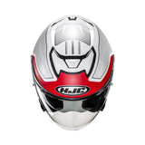HJC i31 Helmet Tevis MC1SF Black/Red Matt