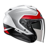 HJC i31 Helmet Tevis MC1SF Black/Red Matt
