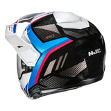 HJC I80 Helmet Imes MC21 Blue/White/Red Gloss