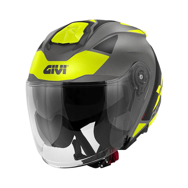 Givi X25 Helmet Target Titanium/Black/Yellow