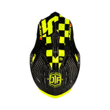 Just1 J12 Pro Racer Fluo Yellow Carbon - Gloss