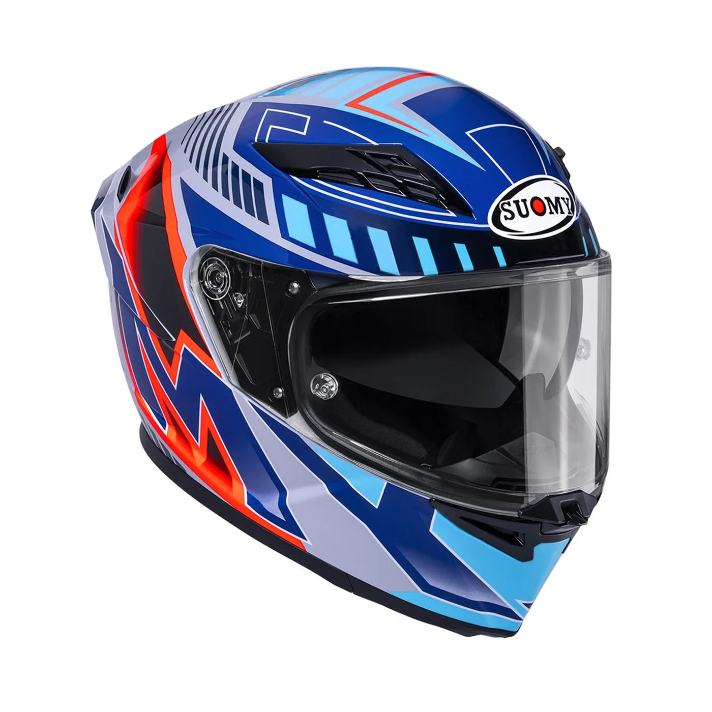 Suomy Stellar 2 Helmet Deepspace Grey/Blue