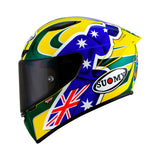 Suomy Track-1 Helmet Troy Bayliss Replica 2005 Gloss