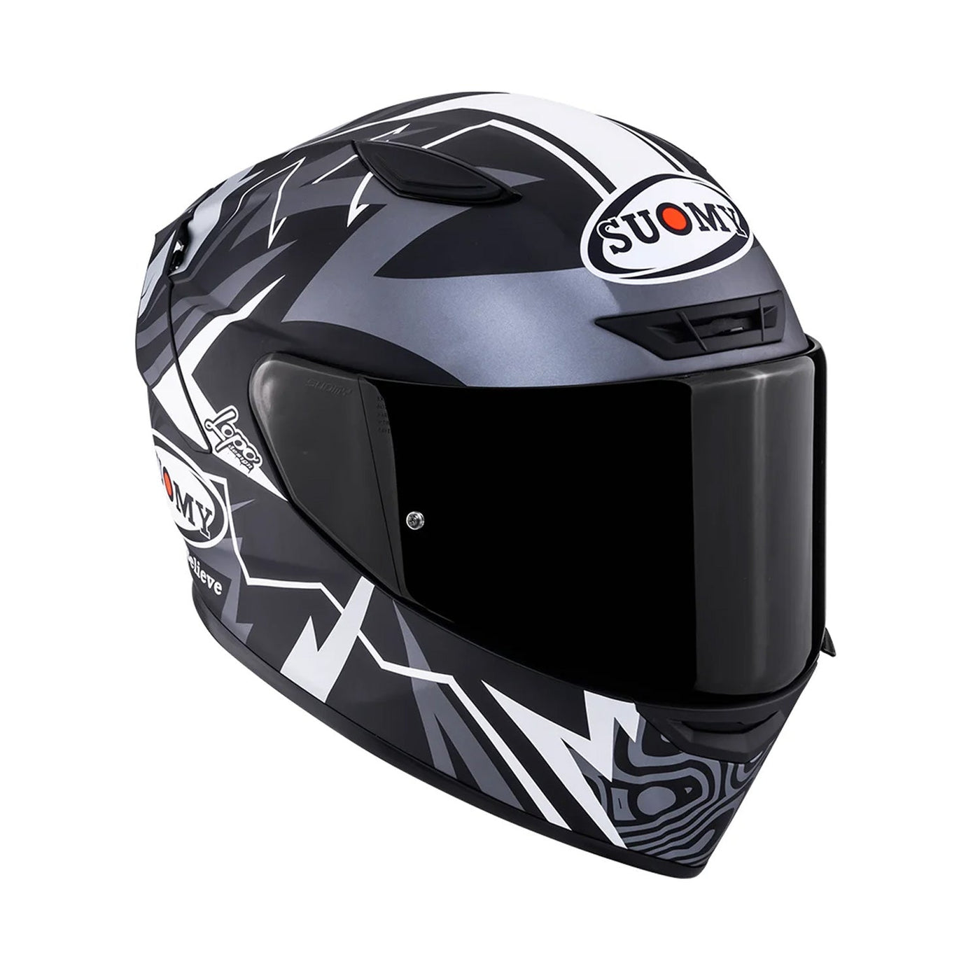 Suomy Track-1 Helmet Sam Lowes Replica 2025 Black Matt