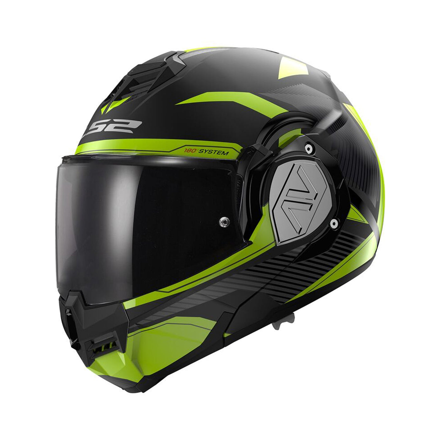 LS2 Advant Helmet Revo Matt Black/Yellow Fluo Matt