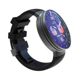 MOMODESIGN X Montjuïc Orologio Urban Pilot PRO CHRONO BLACK PVD-RED