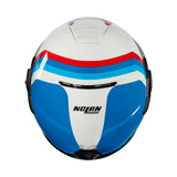 Nolan N120-1 Helmet Lineo 347 White/Blue/Red Gloss