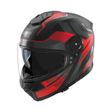 Nolan N80-8 Helmet Trittico 357 Black/Red/Anthracite Matt