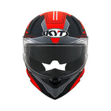 Kyt R2R Helmet Led Black/Red Matt