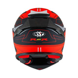 Kyt R2R Helmet Led Black/Red Matt