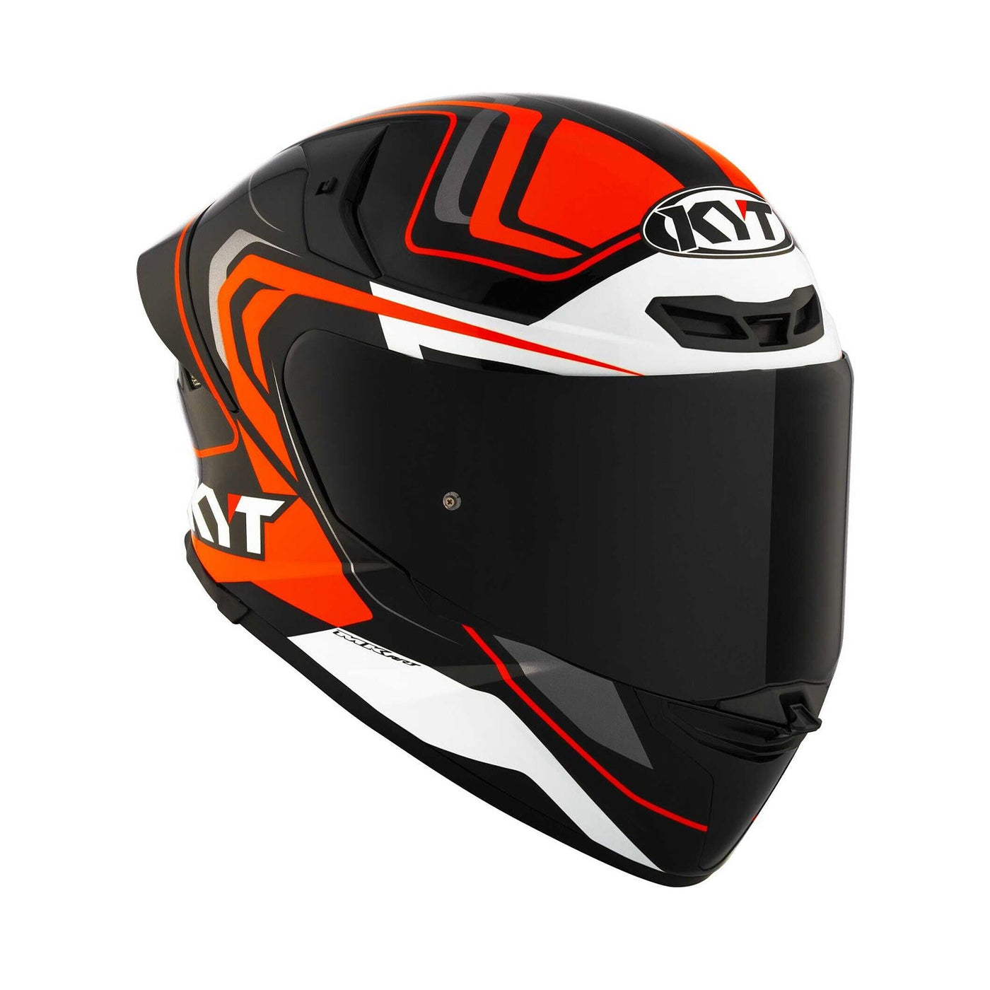Kyt TT-Revo Helmet Overtech Black/Orange