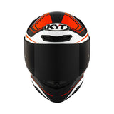 Kyt TT-Revo Helmet Overtech Black/Orange