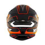 Kyt TT-Revo Helmet Overtech Black/Orange