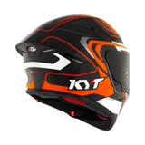 Kyt TT-Revo Helmet Overtech Black/Orange